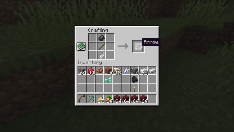 cách chế tạo mũi tên trong Minecraft hình 2