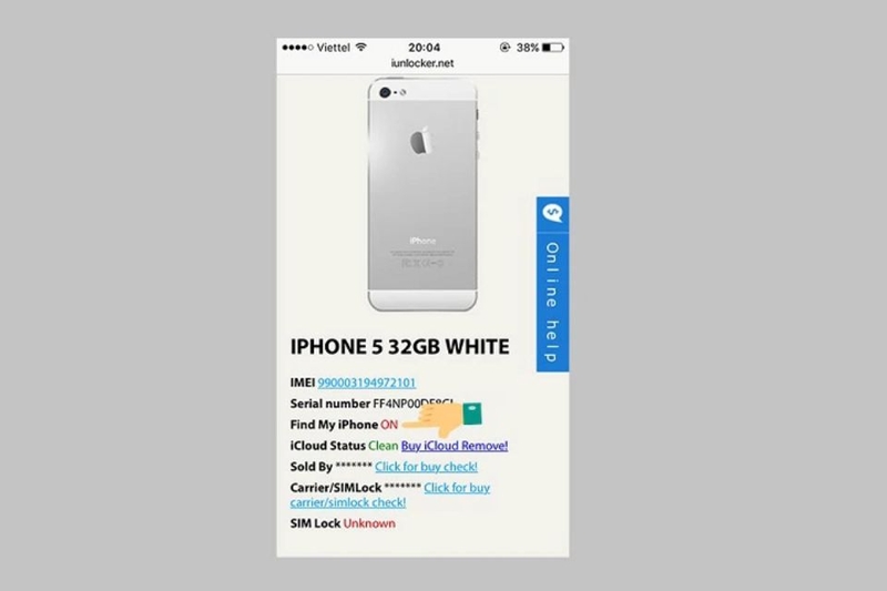 Cách check IMEI iPhone lock hay quốc tế