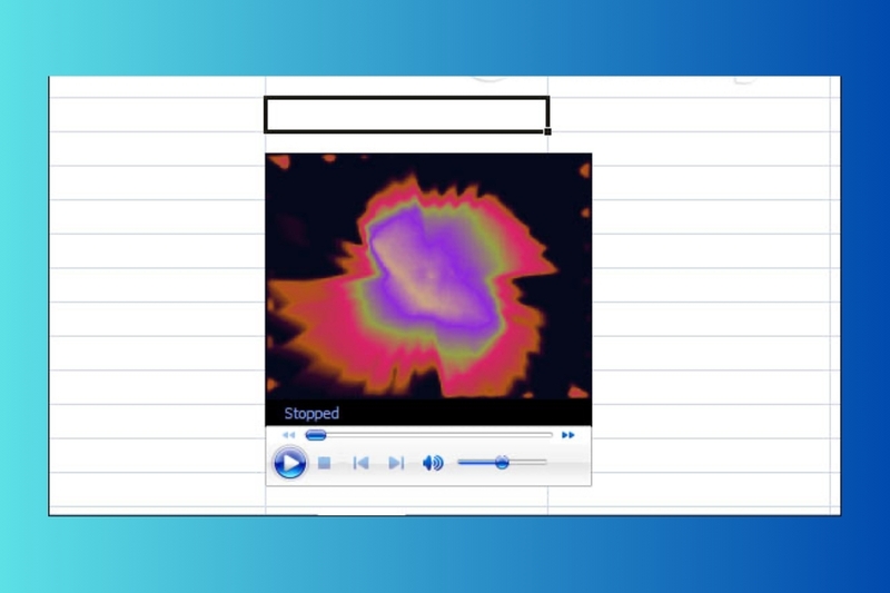 cách chèn âm thanh video vào excel hình 11