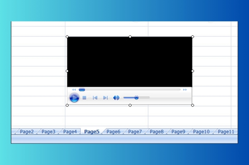 cách chèn âm thanh video vào excel hình 3