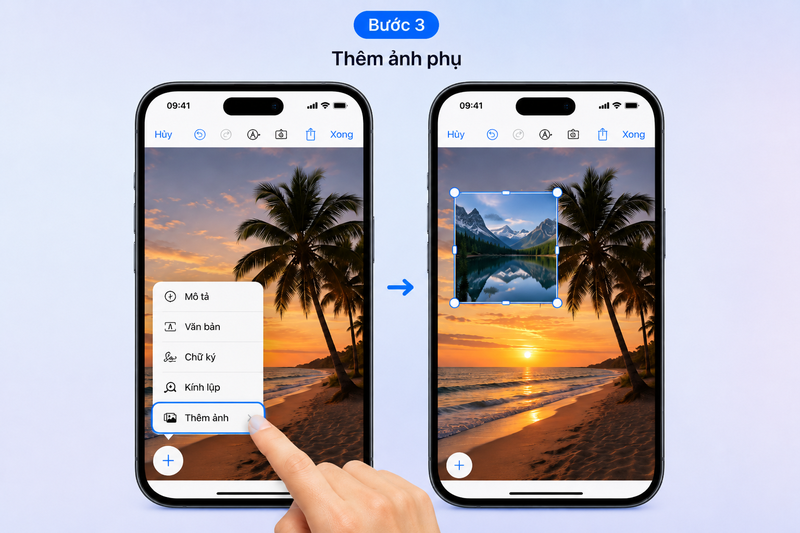 cách chèn ảnh vào ảnh ảnh 3