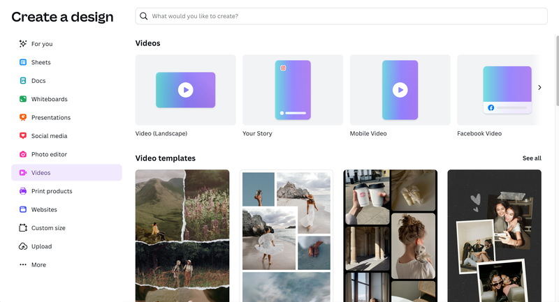 cách chèn video vào canva - Hình 1