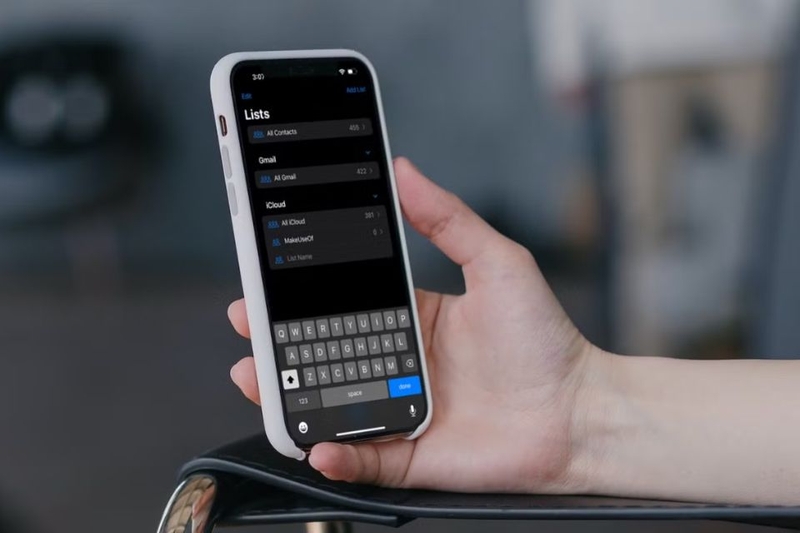 Cách chia nhóm danh bạ trên iPhone (ảnh 1)