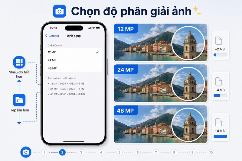 cách chỉnh camera iphone chụp đẹp hình 3