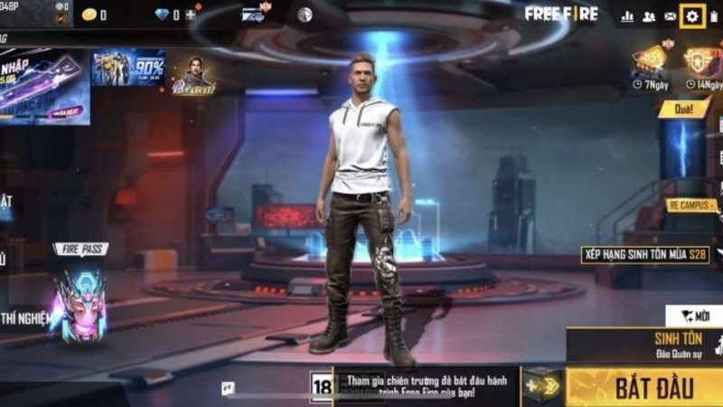 Cách chỉnh độ nhạy Free Fire bước 2