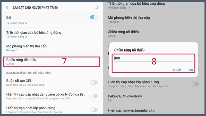 Cách chỉnh DPI điện thoại Realme 4
