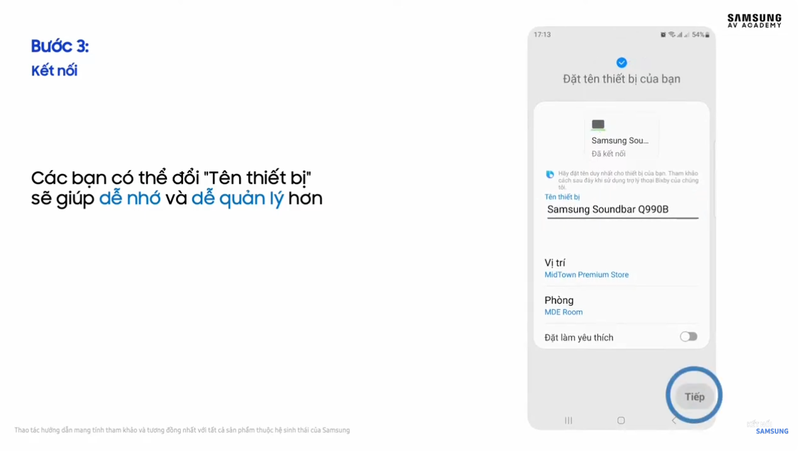 dieu khien loa qua ung dung smartthings