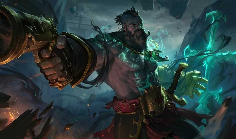 Gangplank nên có đủ tiền để mua món đồ tăng sát thương