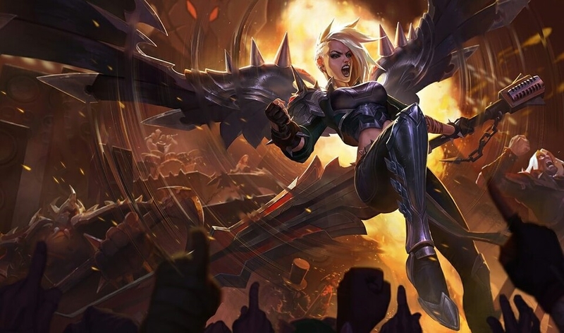 Tướng Kayle có khả năng gây sát thương liên tục