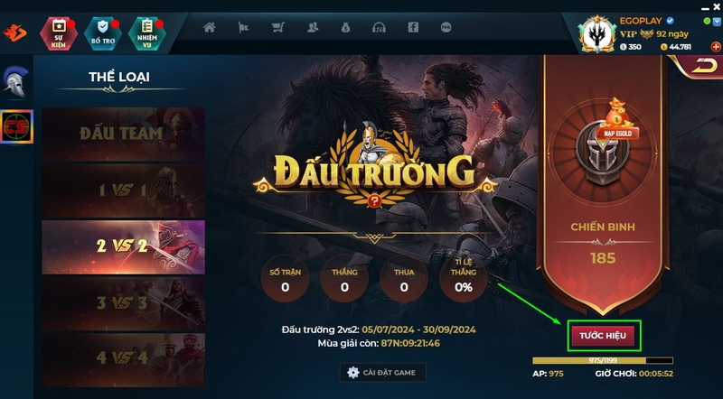 Ego Play là một trong những nền tảng phổ biến để chơi các tựa game online