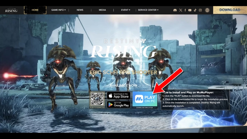 cách chơi Destiny Rising 1.1