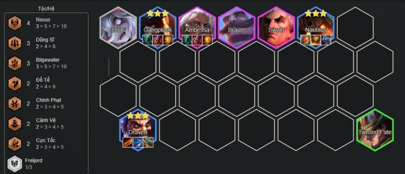 Cách chơi đội hình Gangplank Chinh Phạt DTCL mùa 16 hình 1