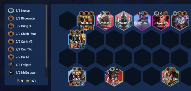 Cách chơi đội hình Gangplank Reroll DTCL Mùa 16 5