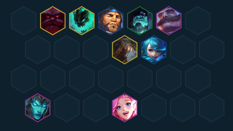 Các tướng trong đội hình Kalista Cảnh Vệ DTCL mùa 16