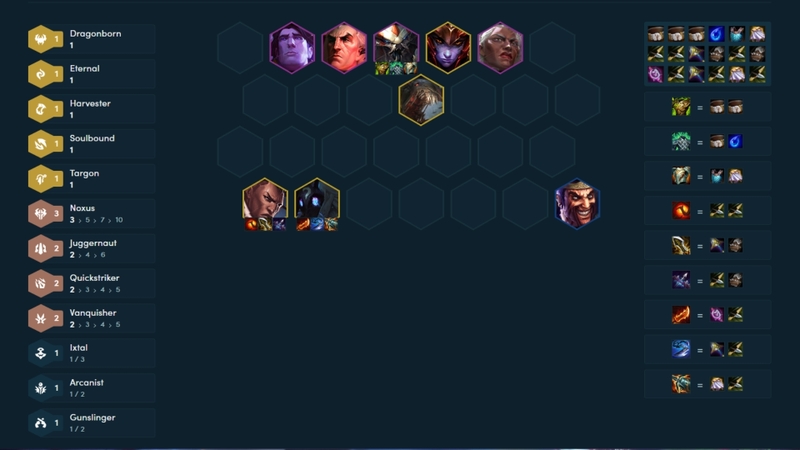 Các tướng trong đội hình