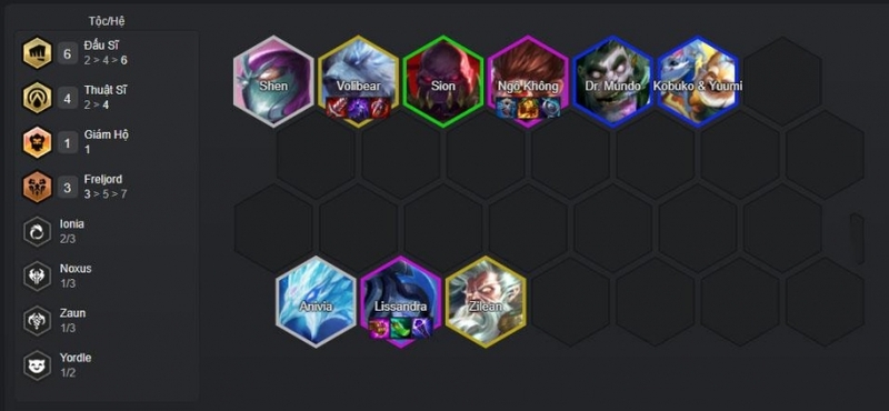 Cách chơi đội hình Lissandra Đấu Sĩ DTCL mùa 16 hình 5