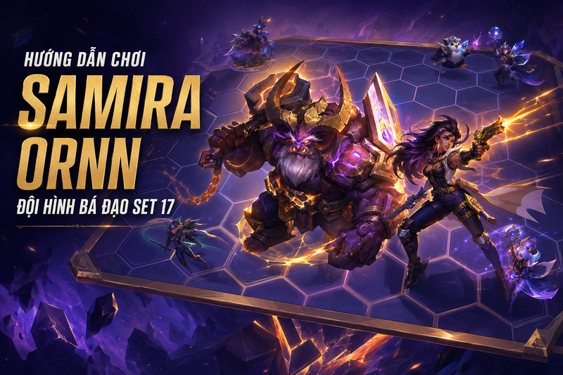 cách chơi đội hình Samira Ornn - Hình 5