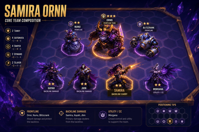 cách chơi đội hình Samira Ornn - Hình 7