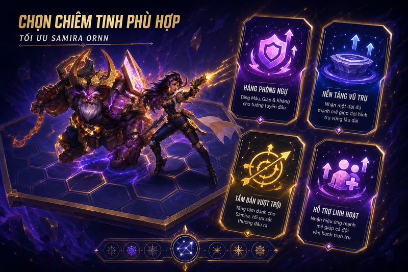 cách chơi đội hình Samira Ornn - Hình 8