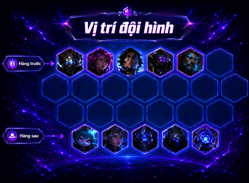 cách chơi đội hình Vex Exodia 3
