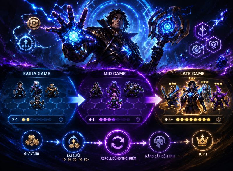 cách chơi đội hình Viktor 4