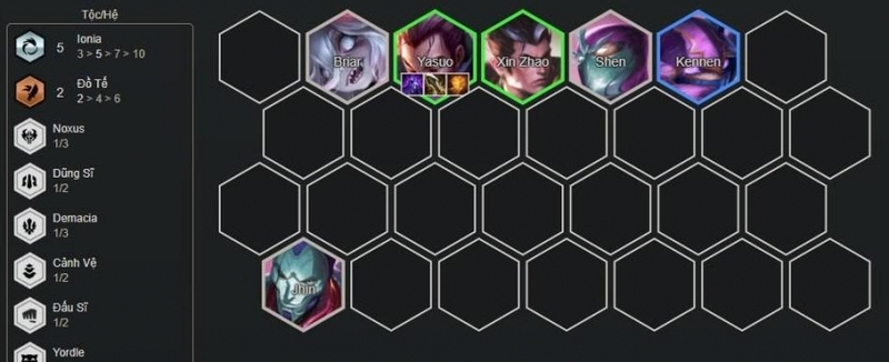 Cách chơi đội hình Yasuo Yone Ionia DTCL mùa 16 5