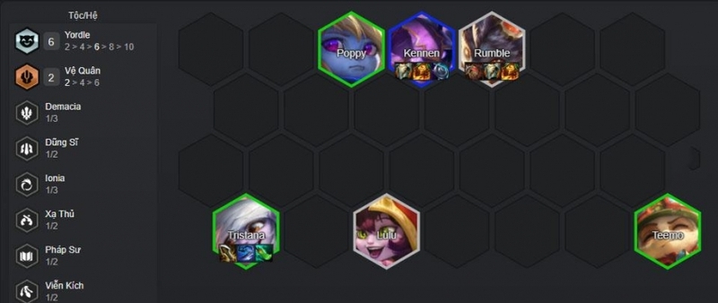 cách chơi đội hình Yordle DTCL mùa 16 hình 4