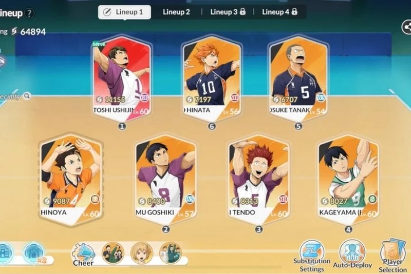 cách chơi Haikyu!! FLY HIGH 5
