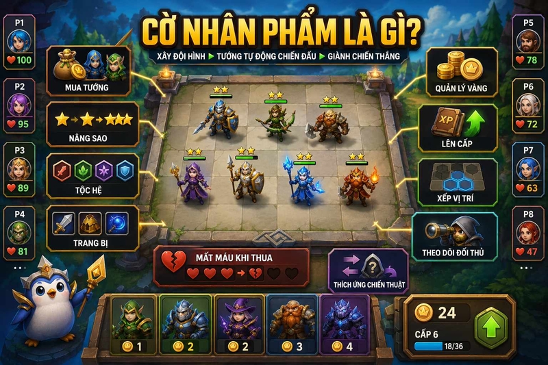 cách chơi trò chơi cờ nhân phẩm ảnh 2