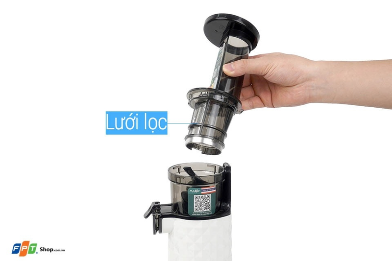 Nếu thích nước ép ít cặn, bạn có thể chọn máy có lưới lọc mịn