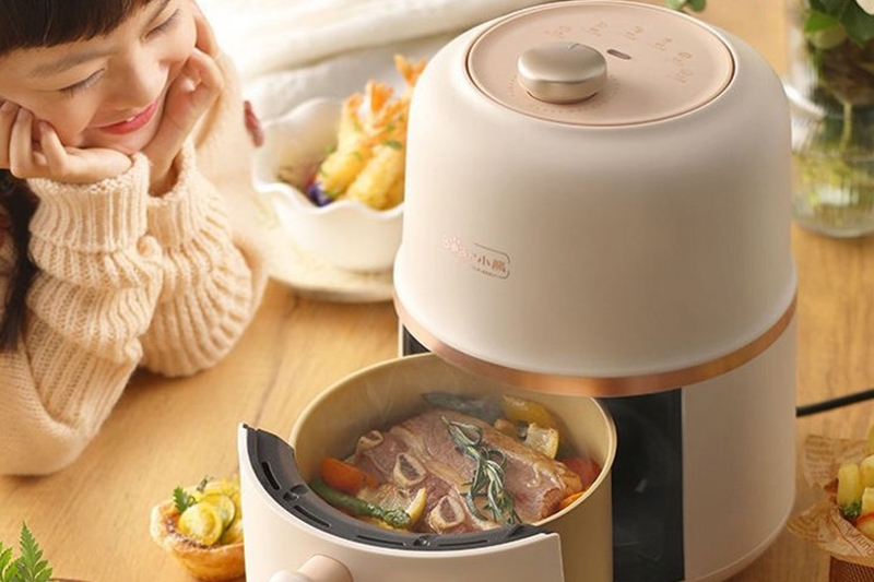 Dung tích khoảng 2 đến 4 lít phù hợp với người sống một mình và nhu cầu chế biến khẩu phần nhỏ