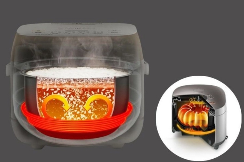 Khả năng giữ ấm từ 8 đến 12 giờ phù hợp với gia đình có các thành viên ăn lệch giờ