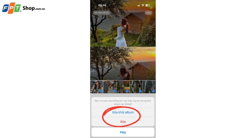cách chọn tất cả ảnh trên iPhone 8