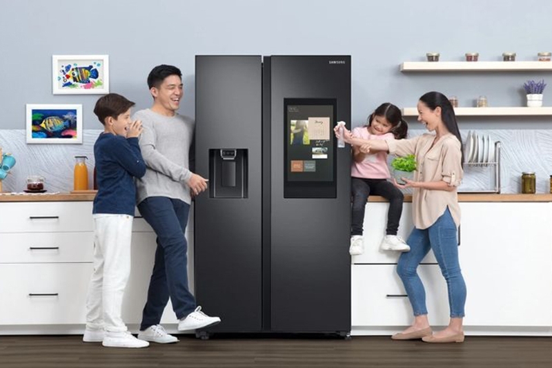 Tủ 2 cửa dung tích lớn phù hợp với gia đình muốn cách bố trí quen thuộc và dễ sử dụng