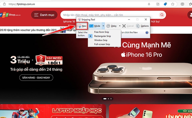 ách chụp 1 phần màn hình máy tính - 05