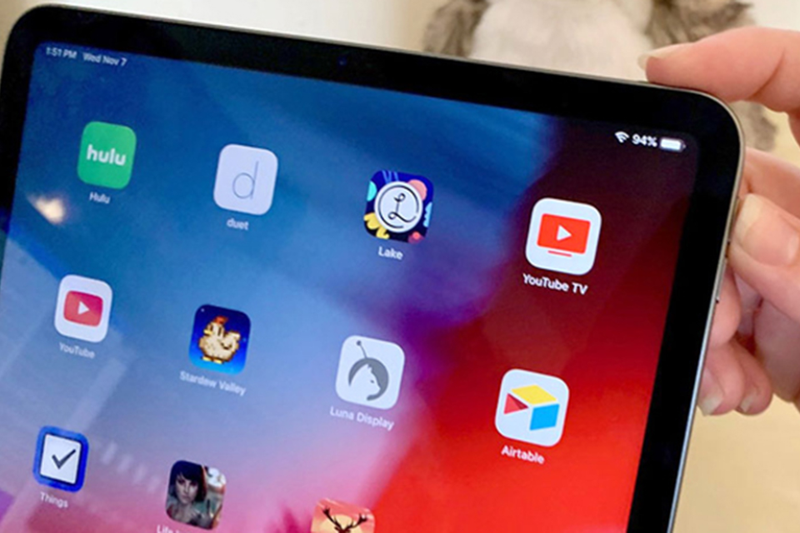 Cách chụp ảnh màn hình trên iPad Pro (2)