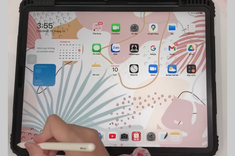 Cách chụp ảnh màn hình trên iPad Pro (6)