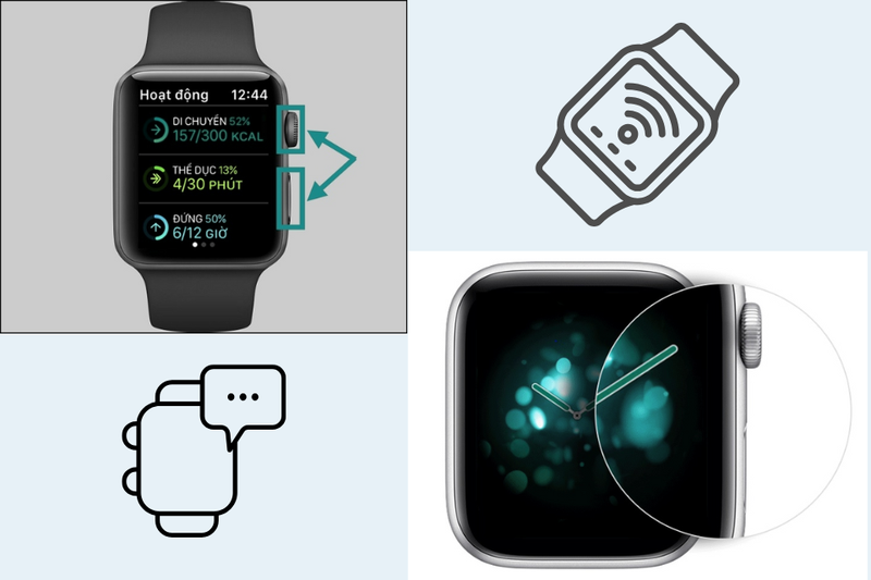 Cách chụp màn hình Apple Watch Ultra, SE (4)