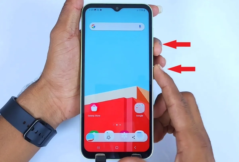 Cách chụp màn hình Samsung A15 (ảnh 2)