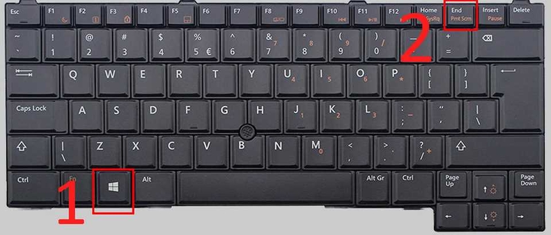 Sử dụng tổ hợp phím&nbsp;Alt + PrtSc chụp màn hình