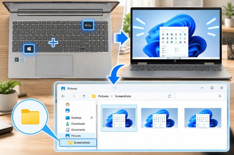 cách chụp màn hình hp envy (ảnh 4)