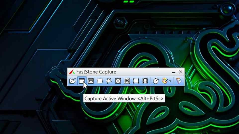 Các tính năng chụp trên FastStone Capture