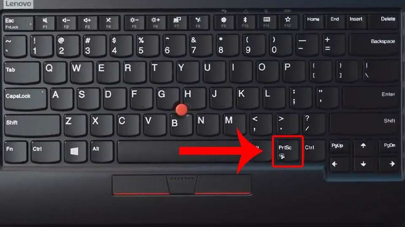 Cách chụp màn hình sử dụng phím Print Screen