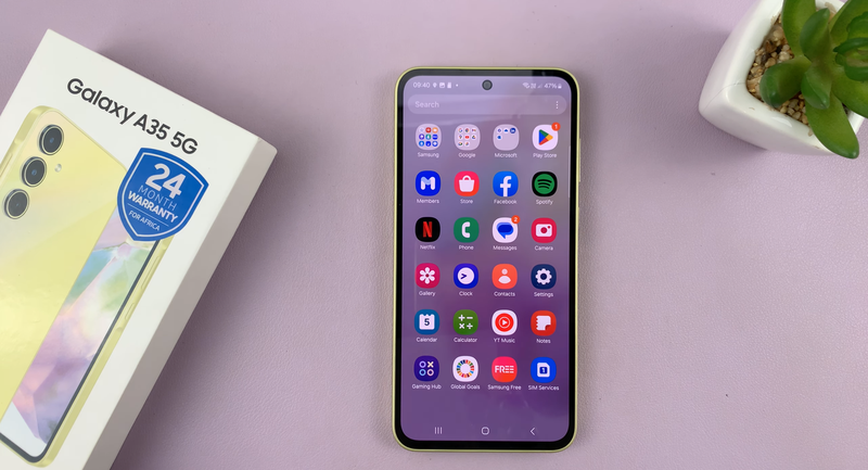 Cách chụp màn hình Samsung A35 - Hình 1