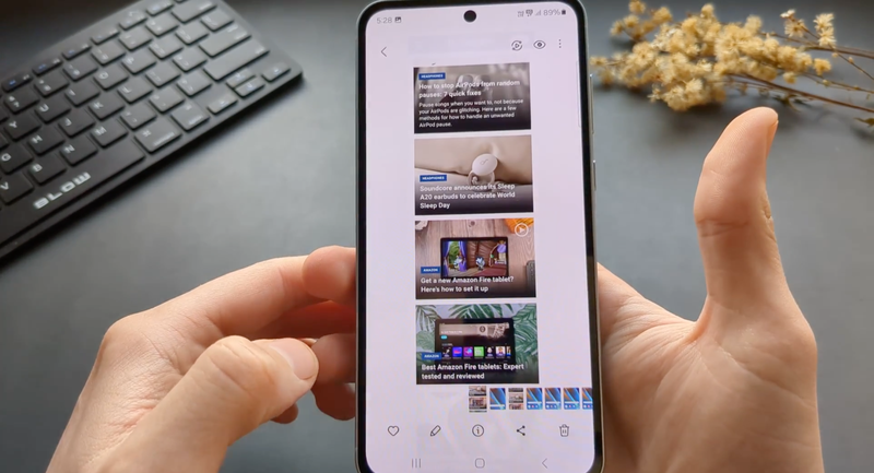 Cách chụp màn hình Samsung A35 - Hình 6