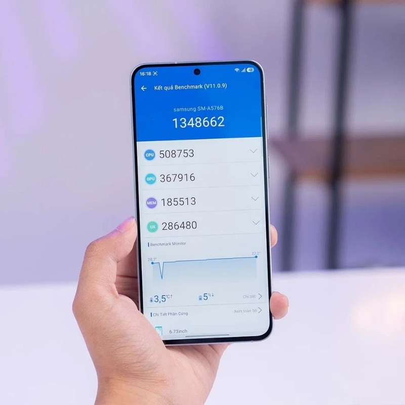cách chụp màn hình Samsung A57 hình 1