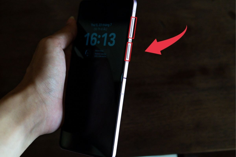 cách chụp màn hình samsung z flip 8 (1)