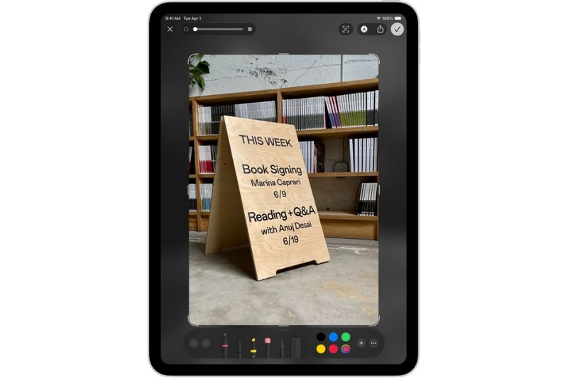 chụp màn hình toàn trang trên iPad (ảnh 1)