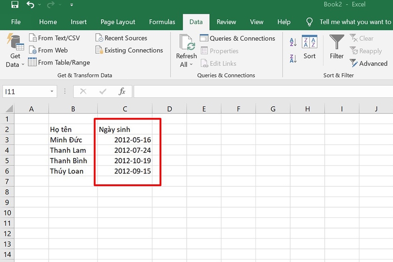 cách chuyển dãy số thành ngày tháng trong Excel (hình 9)