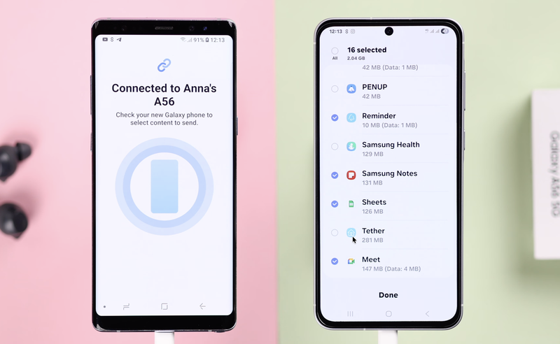 cách chuyển dữ liệu Samsung Galaxy A56 - Hình 6